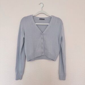 Baby blue Brandy Melville cardigan